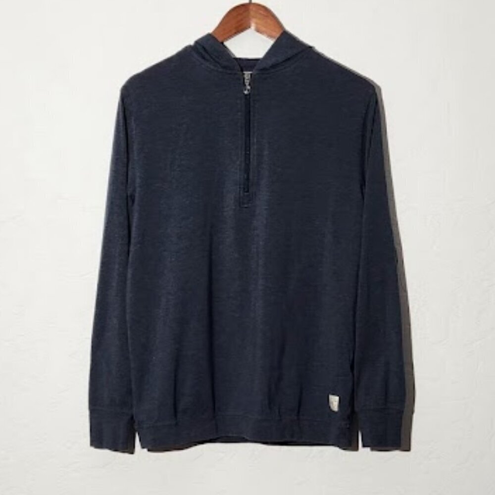 Linksoul Men's Long Sleeve 1/2 Zip Pullover Hoodie Shirt Size Medium